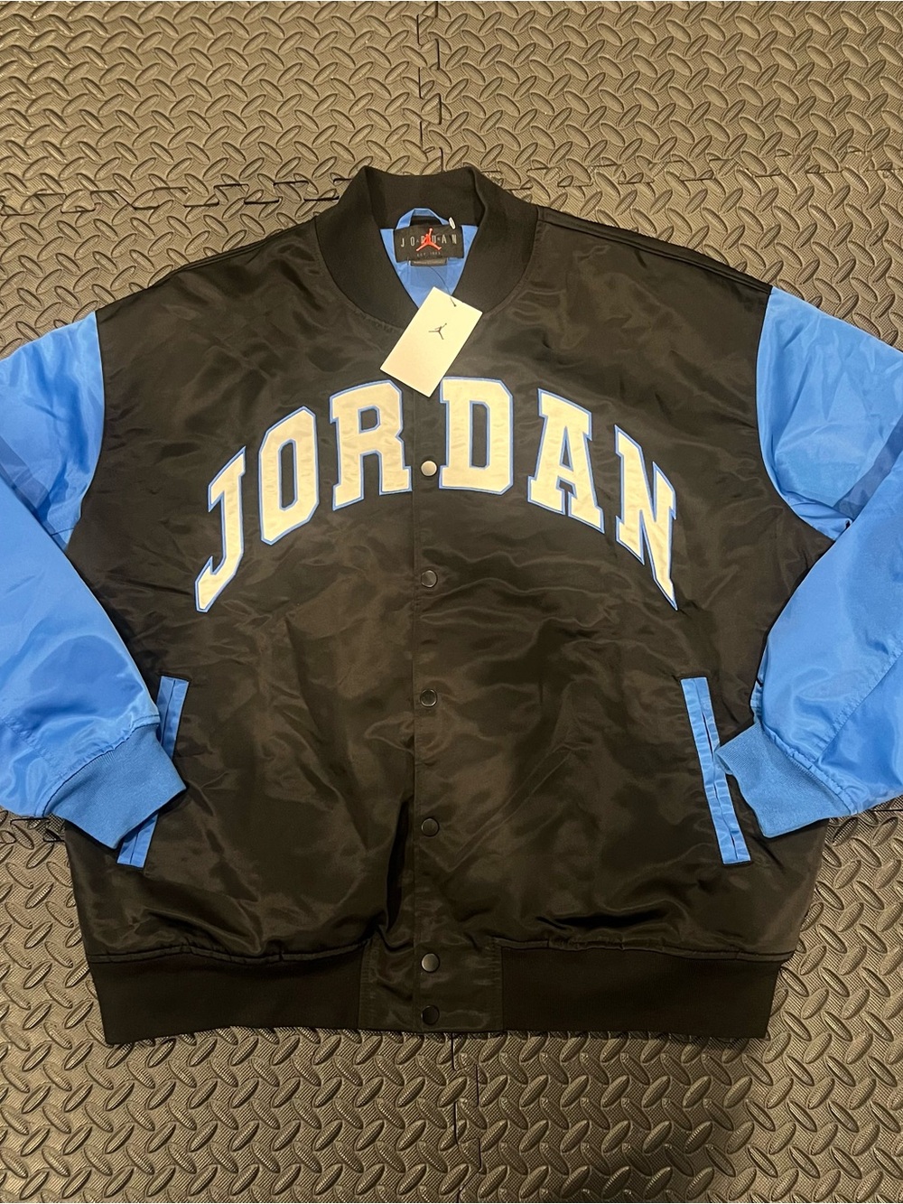 Nike Jordan Brooklyn Collegiate Varsity Jacket HV0099-010 Size XL